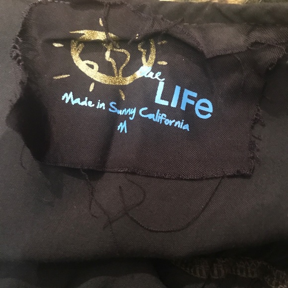 Planet Blue Blue Life Island Life Black Dress - Picture 7 of 8